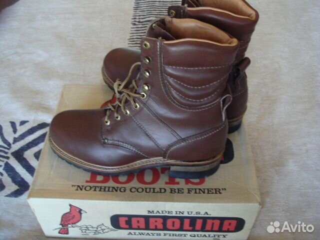 Ботинки Carolina Logger boots р 9.5 E Made in USA