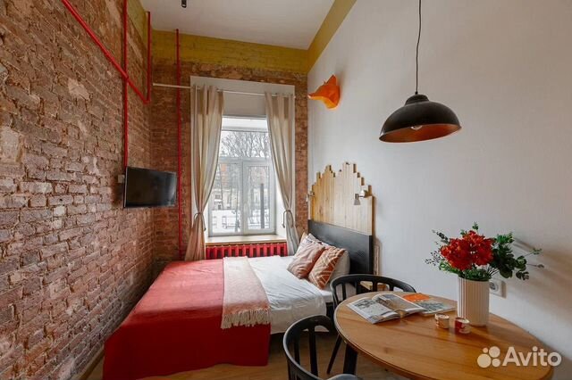 

Квартира-студия, 21 м², 4 кровати