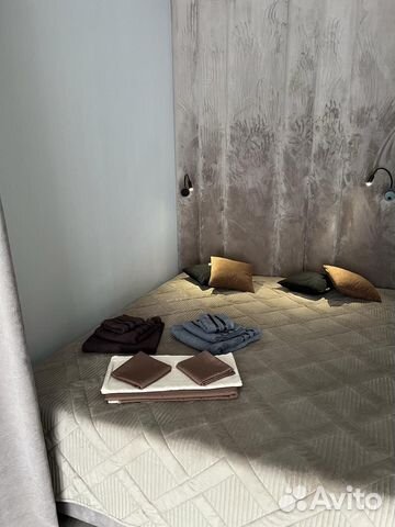 

Квартира-студия, 44 м², 2 кровати