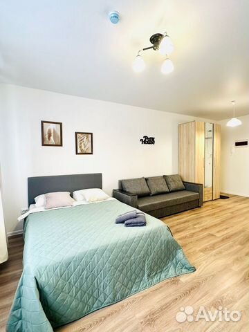 

Квартира-студия, 30 м², 2 кровати