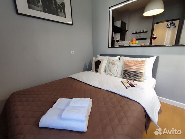 

1-к. квартира, 28 м², 2 кровати