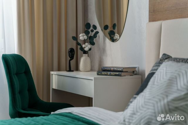 

2-к. квартира, 40 м², 3 кровати