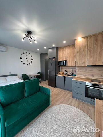 

Квартира-студия, 27 м², 2 кровати