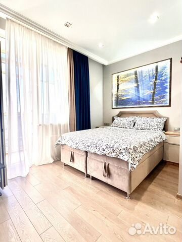 

1-к. квартира, 50 м², 2 кровати