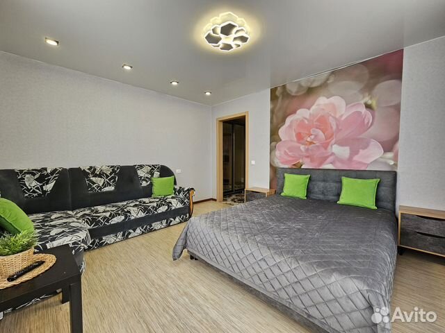

1-к. квартира, 45 м², 2 кровати