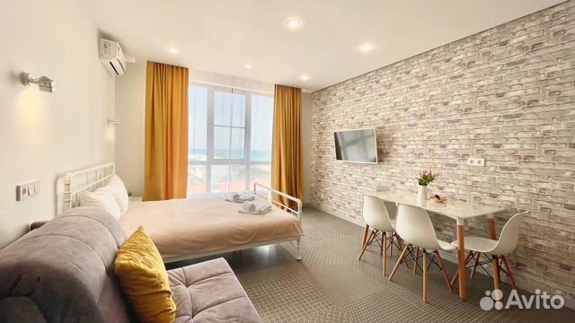 

Квартира-студия, 30 м², 2 кровати