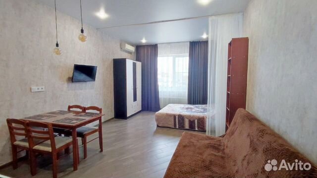

Квартира-студия, 33 м², 2 кровати