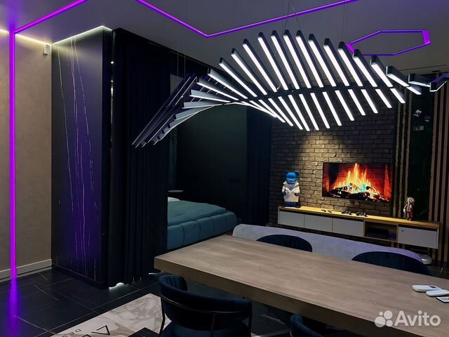

Квартира-студия, 40 м², 3 кровати