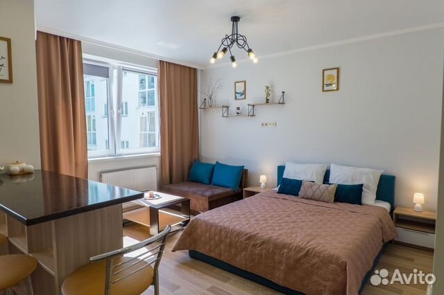 

Квартира-студия, 29,9 м², 2 кровати
