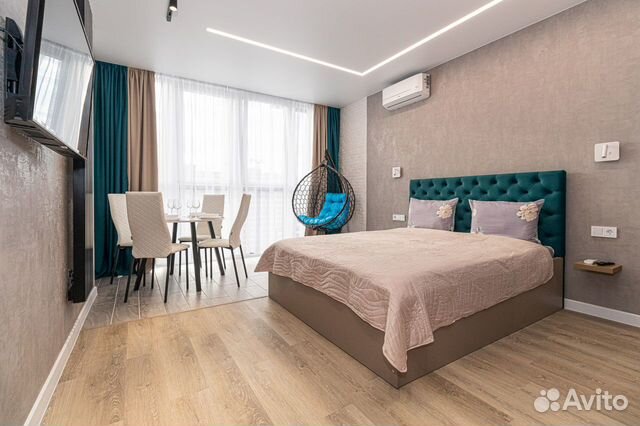 

Квартира-студия, 25 м², 1 кровать