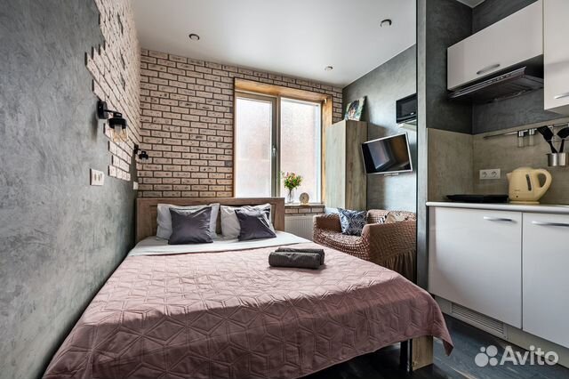 

Квартира-студия, 20 м², 1 кровать