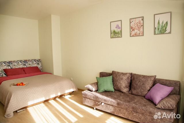 

1-к. квартира, 36 м², 2 кровати