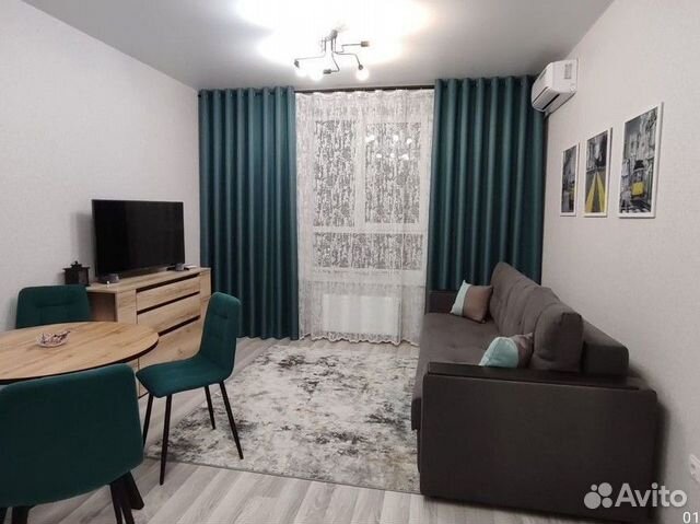

1-к. квартира, 43,1 м², 4 кровати