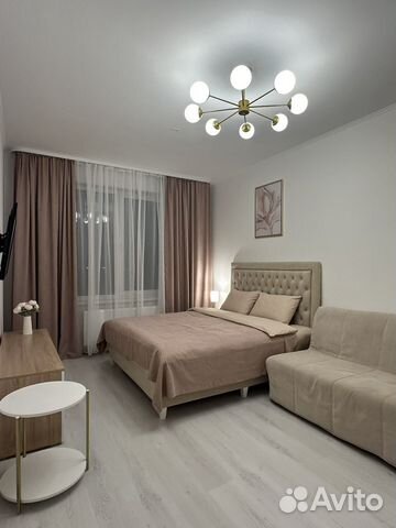 

1-к. квартира, 42 м², 3 кровати