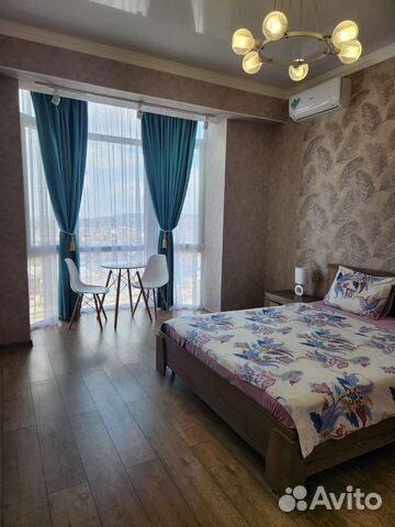 

1-к. квартира, 60 м², 2 кровати