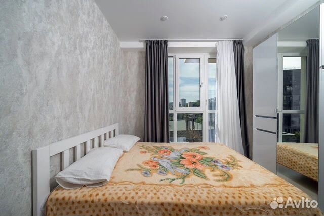 

1-к. квартира, 45 м², 2 кровати