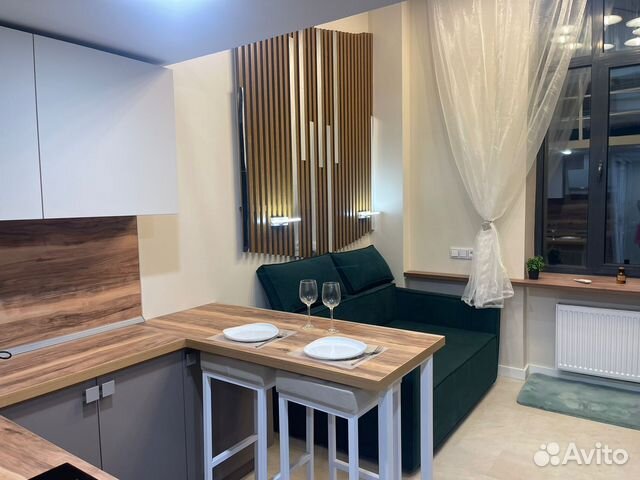 

Квартира-студия, 33 м², 1 кровать