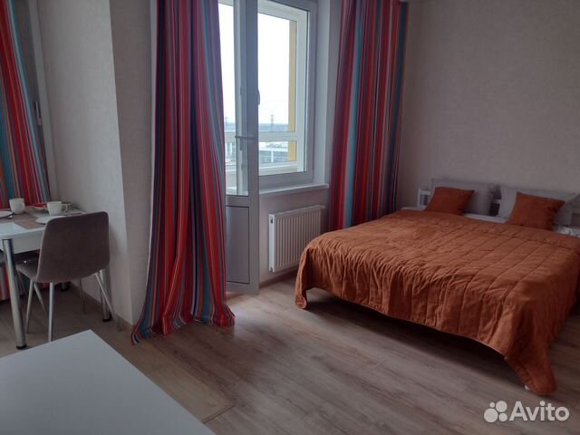 

Квартира-студия, 28 м², 2 кровати