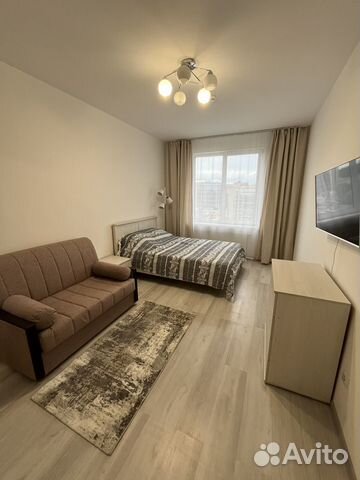

1-к. квартира, 37 м², 2 кровати