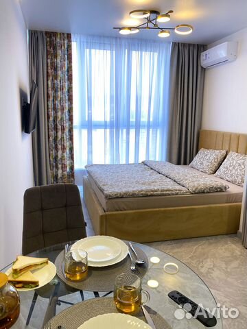 

Квартира-студия, 25 м², 1 кровать