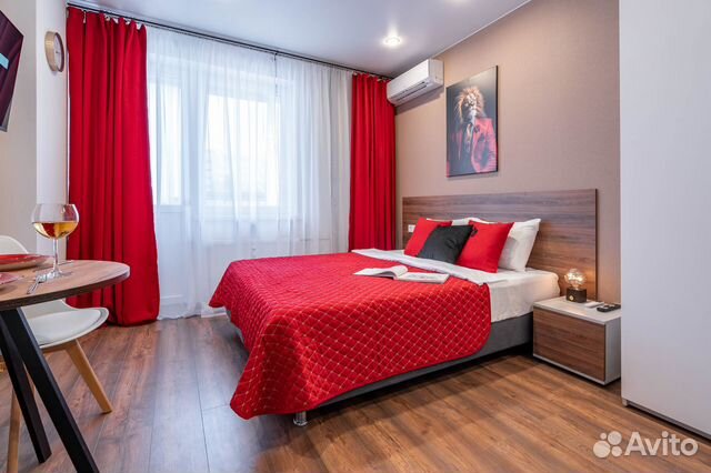 

Квартира-студия, 25 м², 1 кровать