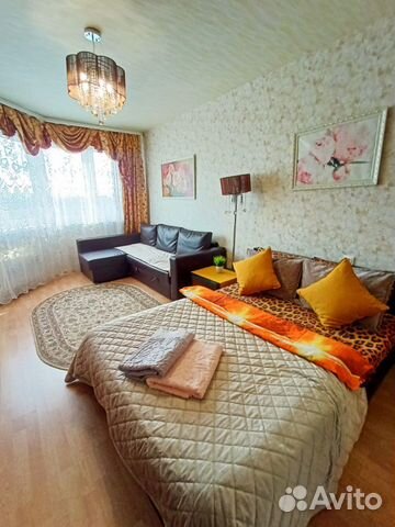 

1-к. квартира, 42 м², 3 кровати