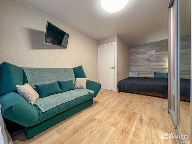 

1-к. квартира, 37 м², 2 кровати