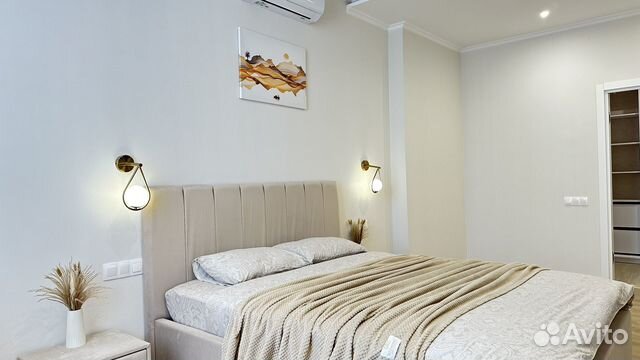 

1-к. квартира, 46 м², 2 кровати