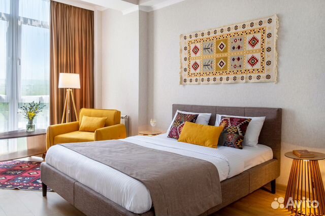 

1-к. квартира, 60 м², 3 кровати