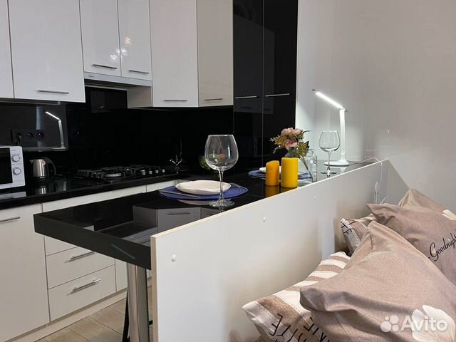

Квартира-студия, 30 м², 2 кровати