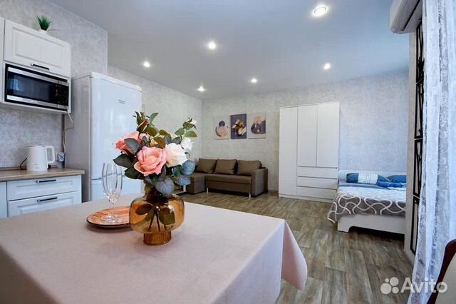 

Квартира-студия, 37 м², 2 кровати