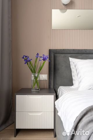 

1-к. квартира, 42 м², 2 кровати