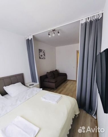 

Квартира-студия, 29 м², 2 кровати