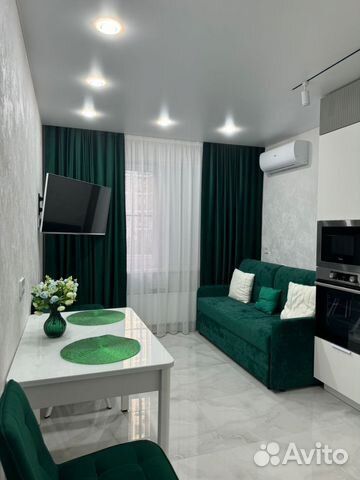

1-к. квартира, 45 м², 2 кровати