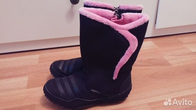 Новые сапоги Adidas libria р.32Черные Оригинал Новые сапоги Adidas libria р.32Черные Оригинал