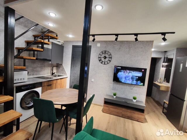 

Квартира-студия, 30 м², 2 кровати
