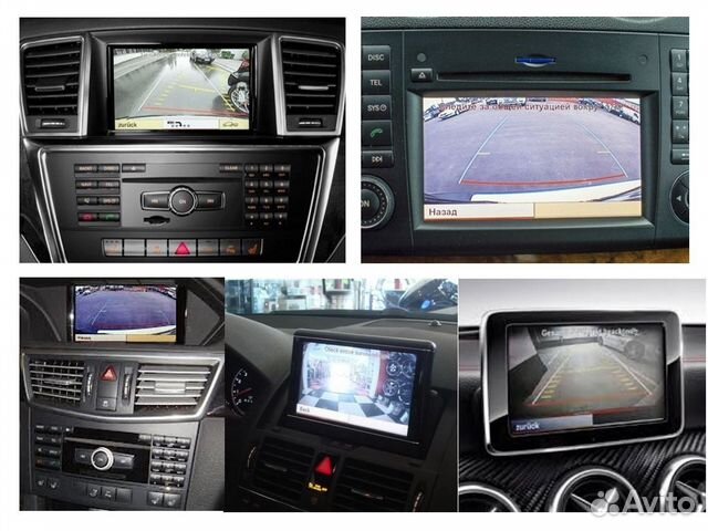 Установка камер на Mercedes comand NTG