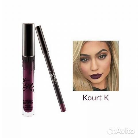 Набор помада + карандаш Kylie Lipstick Lip Liner Набор помада + карандаш Kylie Lipstick Lip Liner