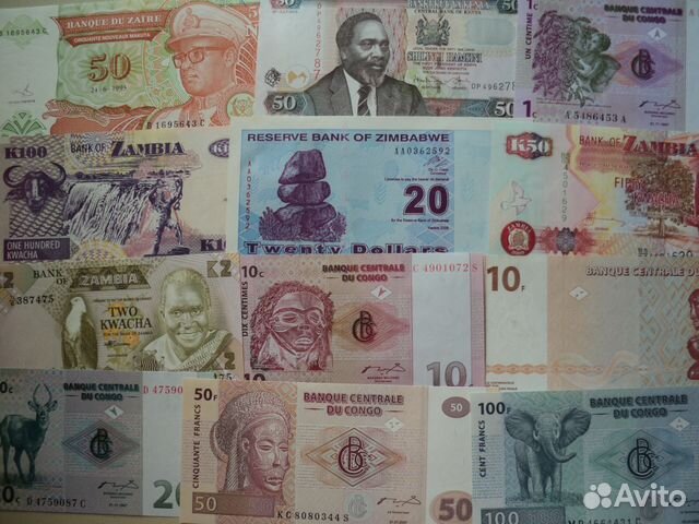 Африка. Часть 2. Северная Корея.Пресс. UNC