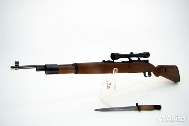 Макет винтовки Mauser K98 миниатюрное оружие