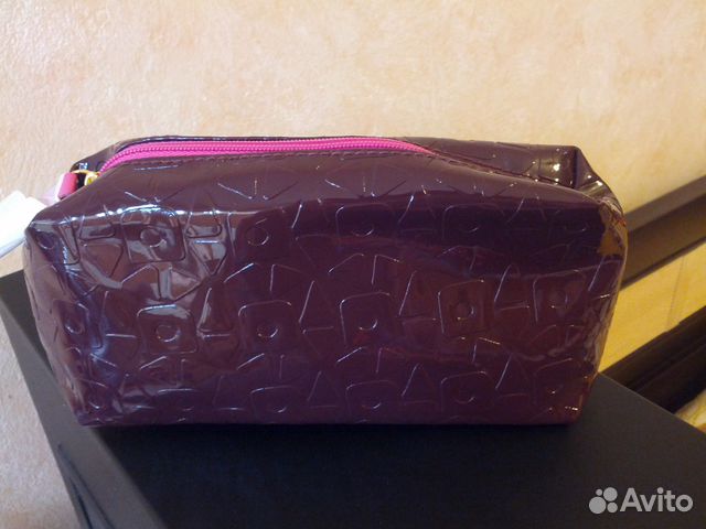 Косметичка фиолетовая
