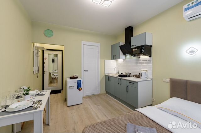 

Квартира-студия, 12 м², 1 кровать