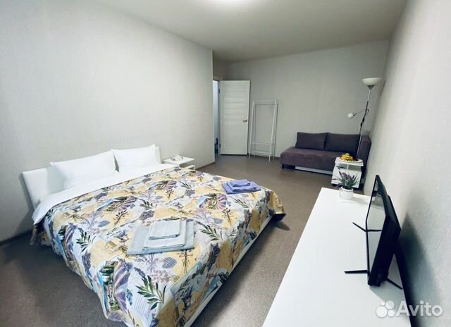 

1-к. квартира, 38 м², 2 кровати
