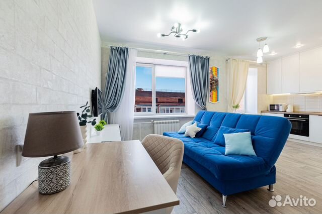 

Квартира-студия, 35 м², 2 кровати