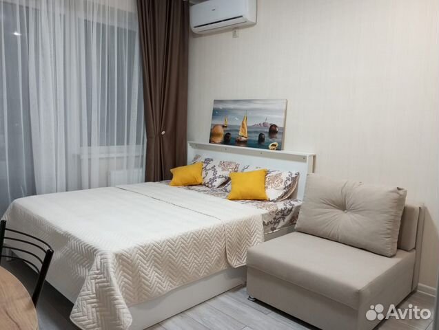 

Квартира-студия, 24 м², 2 кровати