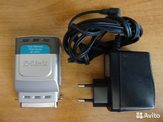 D-Link DP-301P+ Fast Ethernet Parallel Port Print