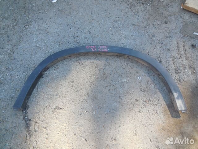 Накладка заднего крыла левого для BMW X1 E84 2009