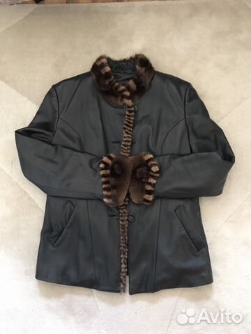 Куртка кожаная с мехом Куртка кожаная с мехом