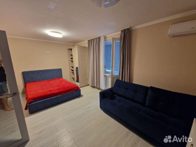 

1-к. квартира, 42 м², 2 кровати
