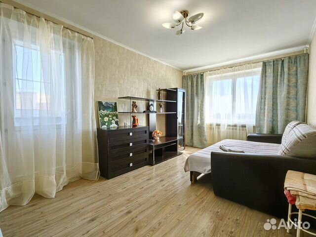

1-к. квартира, 41 м², 2 кровати